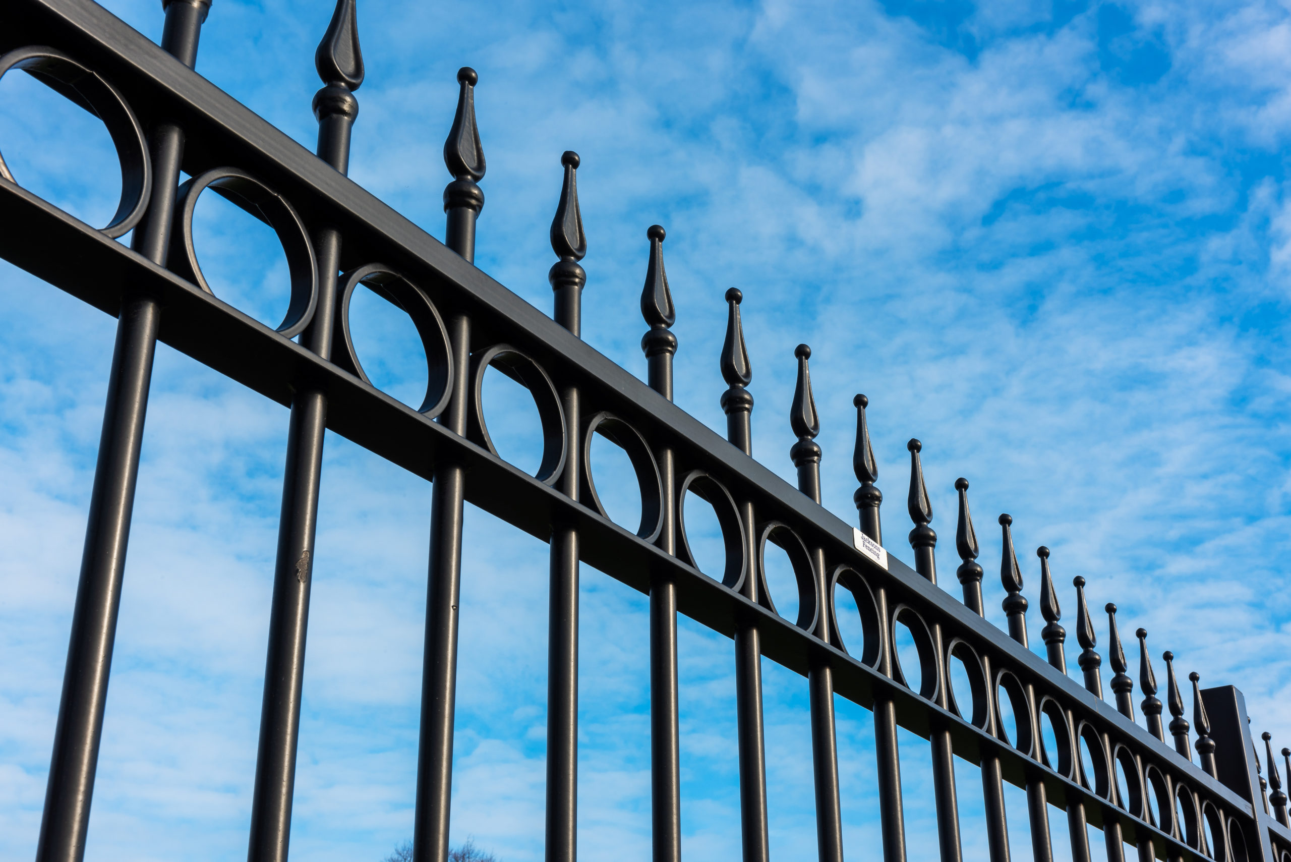 perimeter fence design elegant