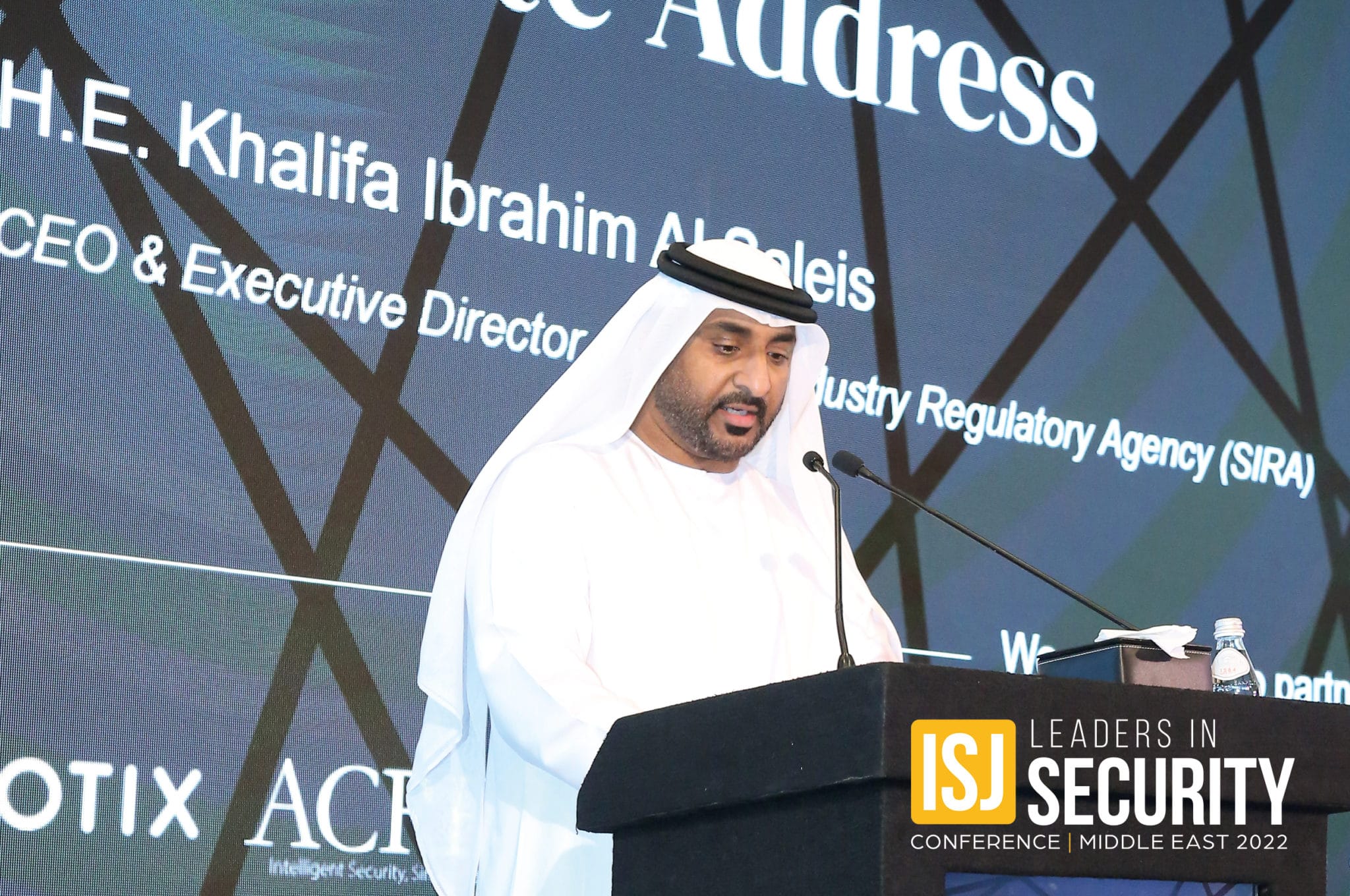 Official address from His Excellency Khalifa Ibrahim Al Saleis, CEO, SIRA