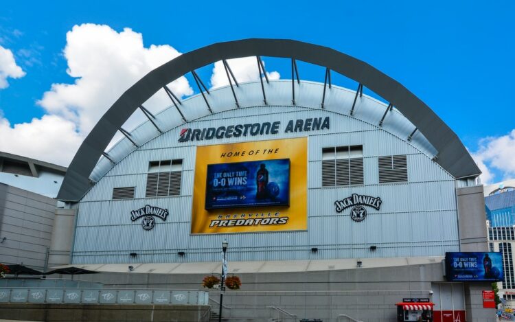 Bridgestone Arena - where Evolv's system is deployed