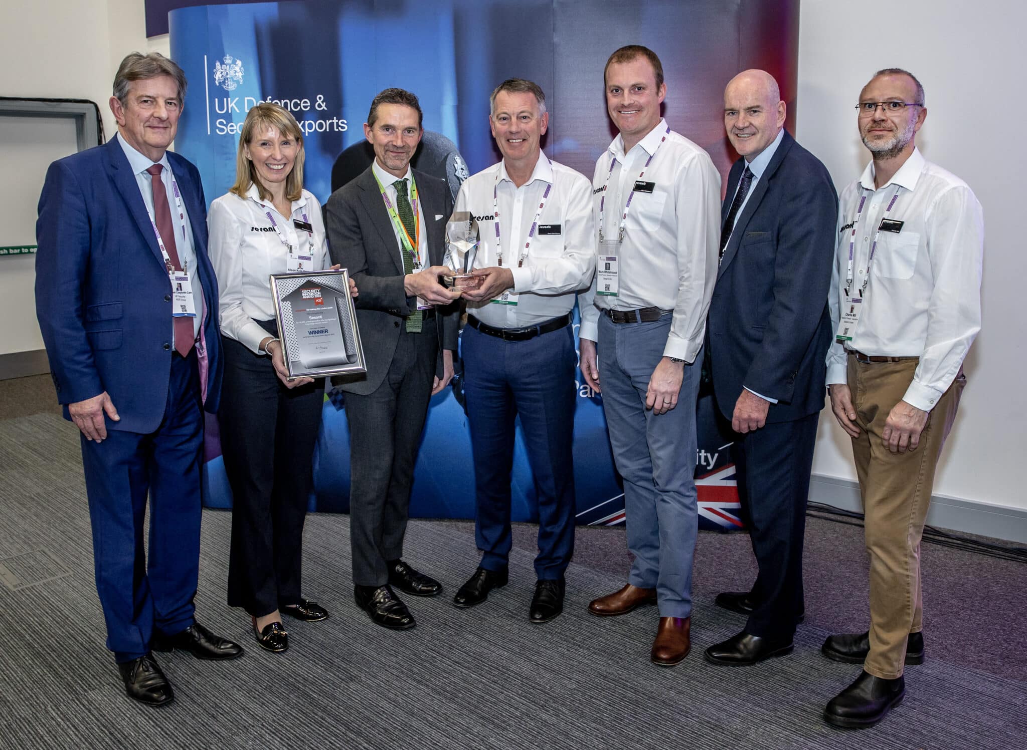 Sesanti recognised with prestigious ADS Security and Innovation Award