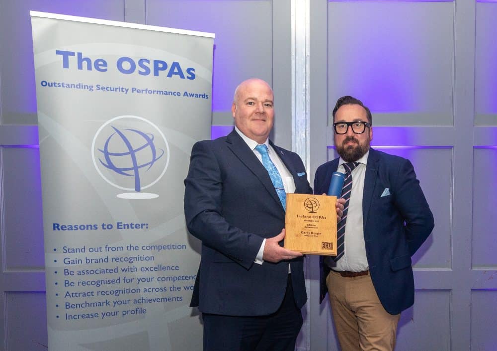 Manguard Plus and ISJ Influencer Garry Bergin win major awards at 2023 Ireland OSPAs