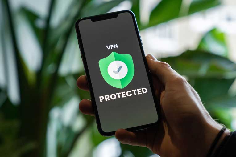 VPN Protected Smartphone