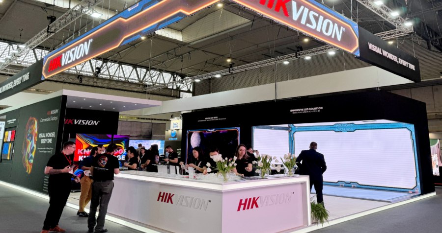 Hikvision showcases display technologies