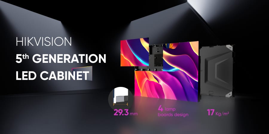 Hikvision unveils 5th Generation LED cabinet