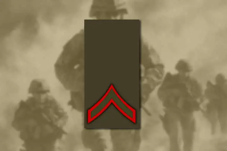 27-ISJ- US Marine Corps Ranks (High to Low) us marine corps ranks private first class