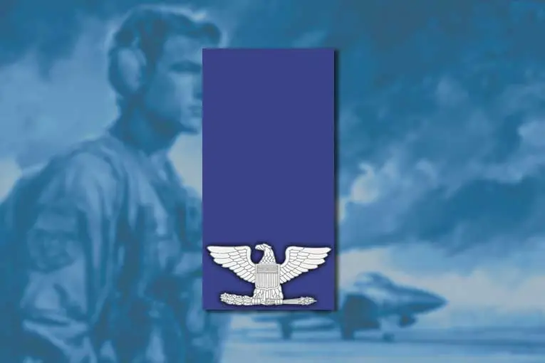 usaf military ranks colonel