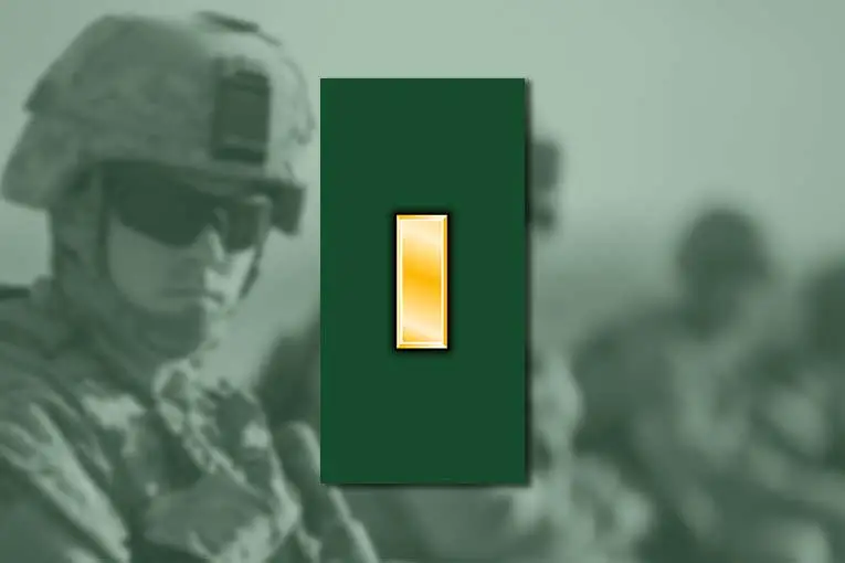 us army ranks second lieutenant