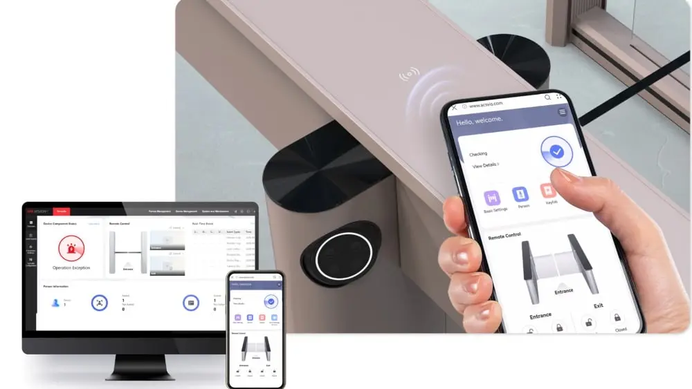Hikvision-unveil-its-latest-unified-solution,-Prime-Pass-Series-speed-gates