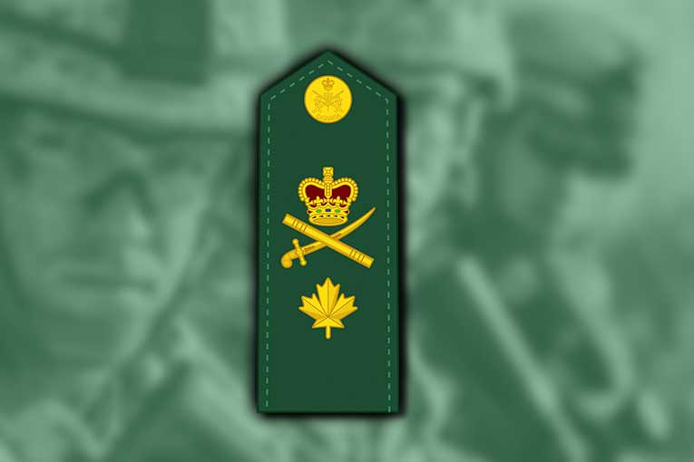 canadian army ranks brigadier general