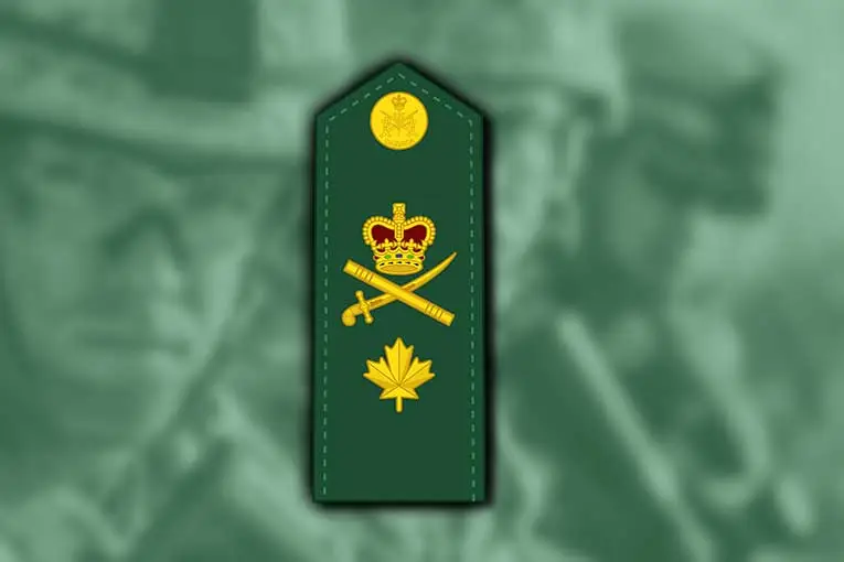 canadian army ranks brigadier general