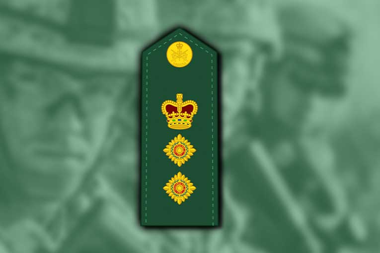 canadian army ranks colonel