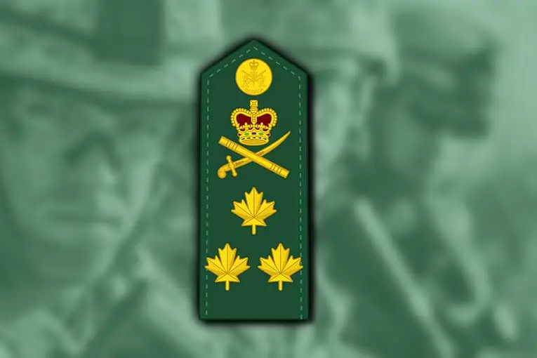 canadian army ranks lieutenant general