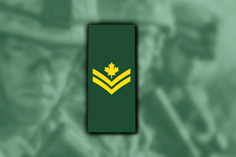canadian army ranks master corporal