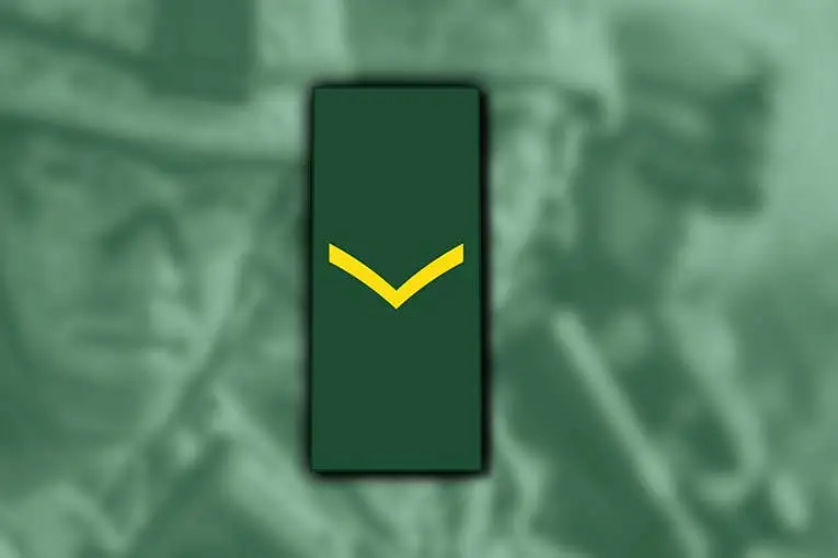 canadian army ranks private trained