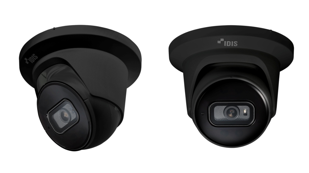 IDIS-reveals-new-all-black-EDGE-AI-turret-cameras