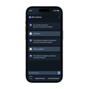 Brivo-launches-voice-activated-lockdown-access-control-device