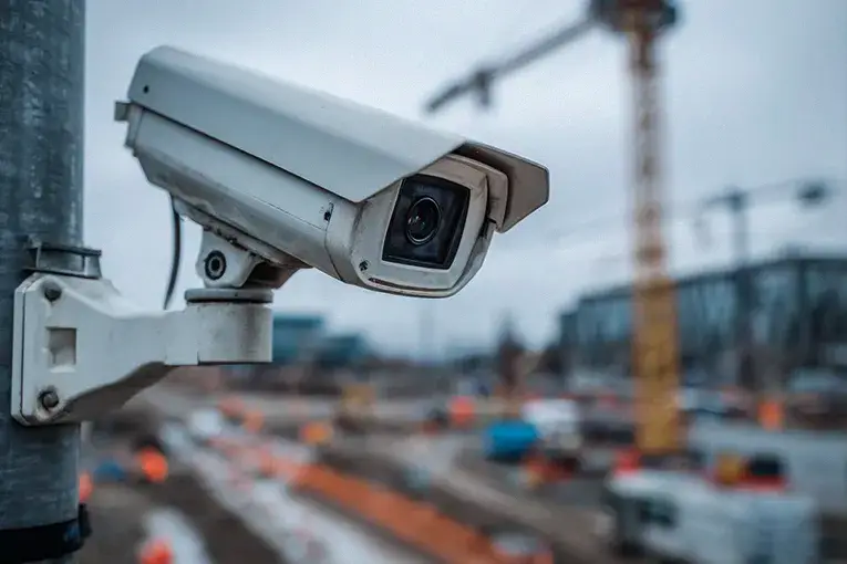 3-ISJ- 11 Types of Construction Site Security Construction Site CCTV