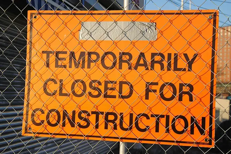 2-ISJ- 11 Types of Construction Site Security Construction Site Signage