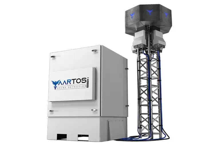 2-ISJ- What is a Drone Jammer & Are They Legal? Stationary-Drone-Jammer