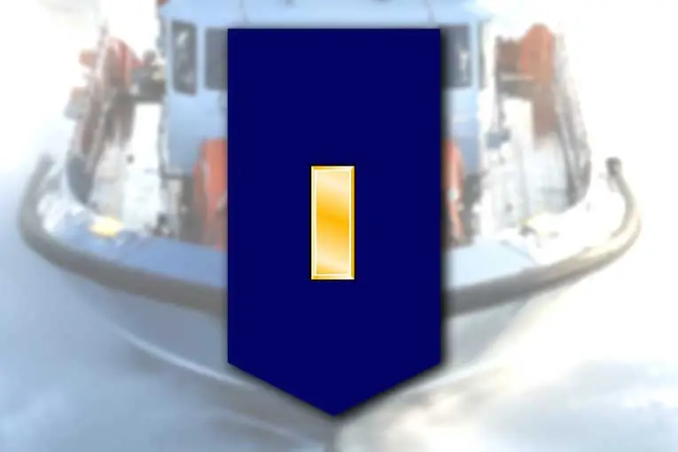 image showing the ensign united states coast guard rank