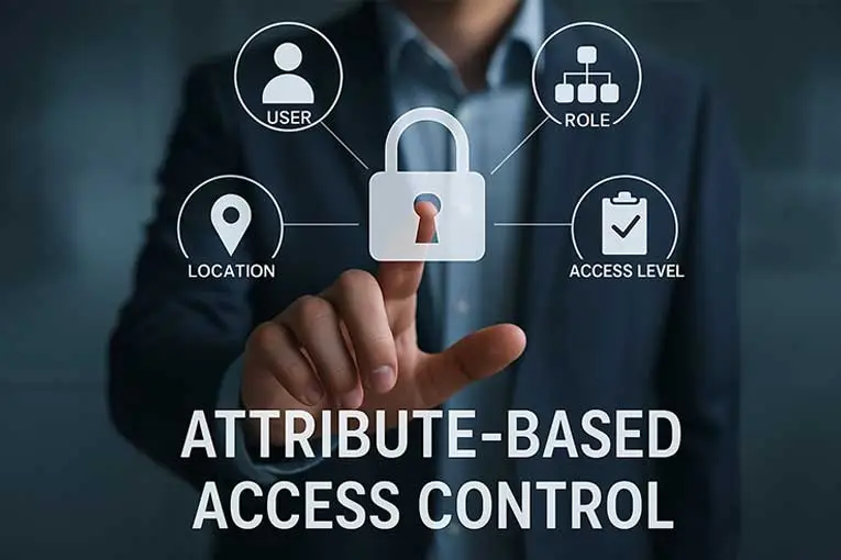 image showing how attribute based access control works