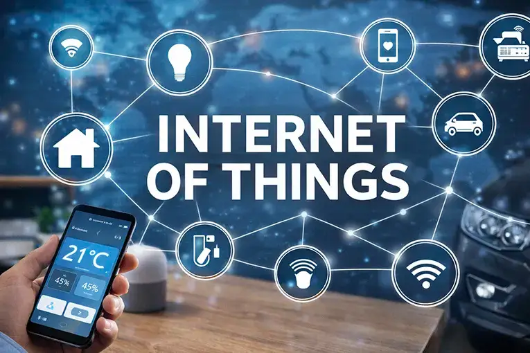 image showing the history of the internet of things