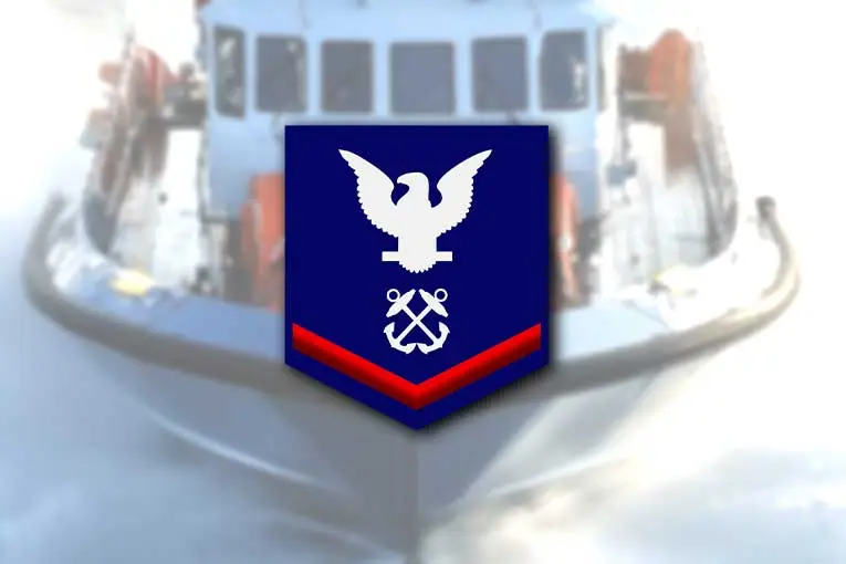 image showing the petty officer 3rd class united states coast guard rank