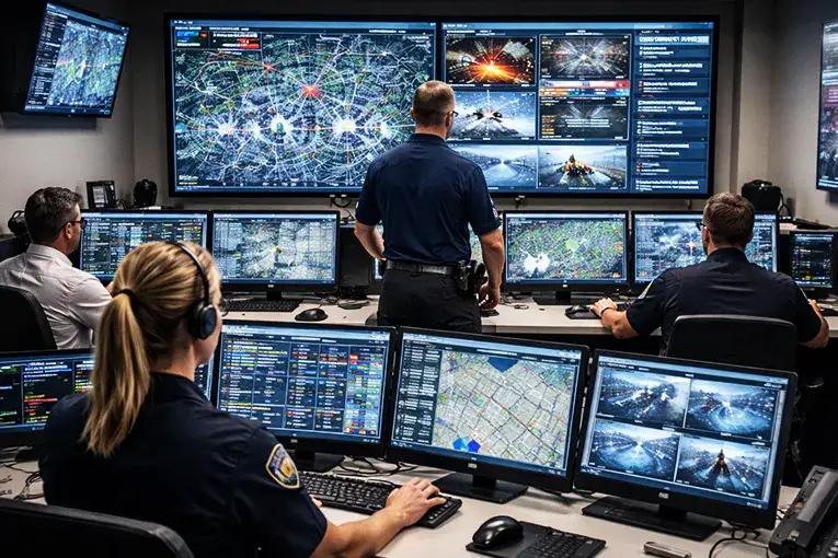 2-ISJ- What is a Command and Control Center? image showing how a command and control center works