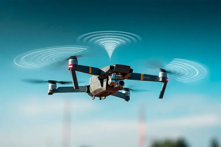 1-ISJ- What is a Drone Jammer & Are They Legal? Drone Jammed by RF Signals