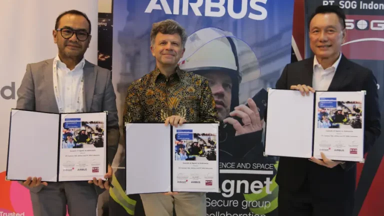Airbus, Indosat and PT SOG sign MoU for Indonesia market