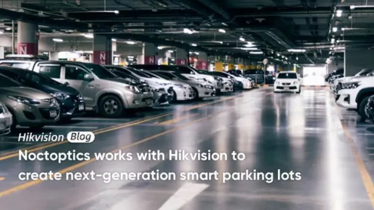 Hikvision-partners-with-Noctoptics-to-create-smart-parking-lots