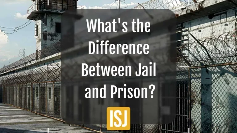 difference between jail and prison